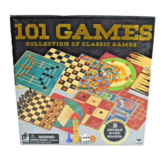 Cardinal Games 101 Games Collection of Classic Games Complete - Picture 3 of 8